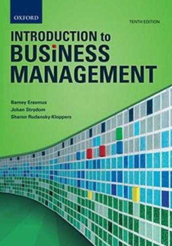 Introduction To Business Management (Paperback, 10th Edition): B