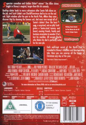 The Santa Clause (English, Italian, German, DVD) Picture 2
