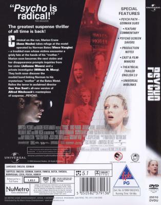 Psycho - (1998) (DVD) Picture 2