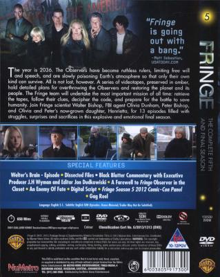 Fringe - Season 5 - The Final Season (DVD, Boxed set) Picture 2