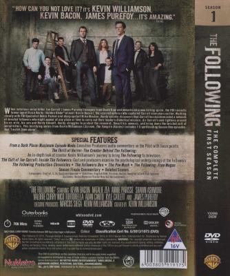 The Following - Season 1 (DVD, Boxed set) Picture 3