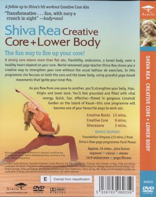 Shiva Rea: Creative Core and Lower Body (DVD) Picture 2