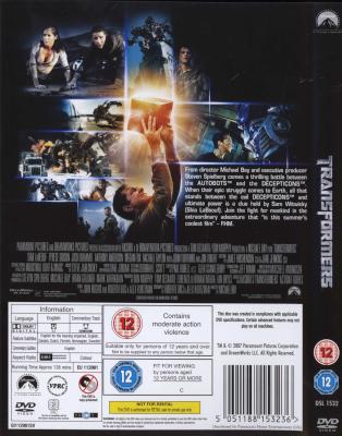 Transformers (DVD) Picture 2