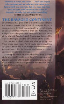 Memories of Ice - Book Three of the Malazan Book of the Fallen (Paperback) Picture 2