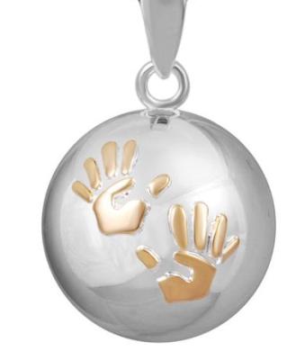Pregnancy Chime Ball - Baby Hands Picture 2