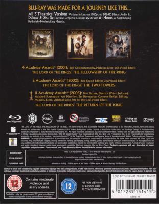 The Lord Of The Rings Trilogy  - The Fellowship Of The Rings / The Two Towers / The Return Of The Ki Picture 3