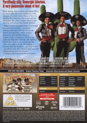 Three Amigos (English & Foreign language, DVD) Picture 2