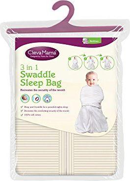 Clevamama ClevaSwaddle Bag 0-3 Months - Cream Picture 2