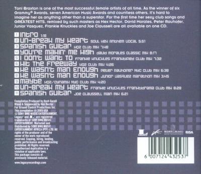 Unbreak My Heart - Remix Collection (CD) Picture 2