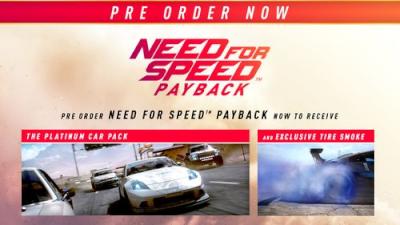 Need For Speed Payback (PlayStation 4, Blu-ray disc) Picture 2