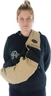 Chelino Multi Position Padded Baby Sling Carrier (Black/Camel) Picture 2