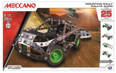 Meccano Mountain Rally 25 Multi Model Set (+260 Pieces) - Includes 1 x V3 Motor Picture 2