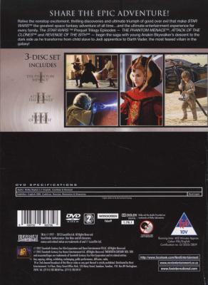 Star Wars: Prequel Trilogy - The Phantom Menace / Attack Of The Clones / Revenge Of The Sith (DVD, B Picture 4