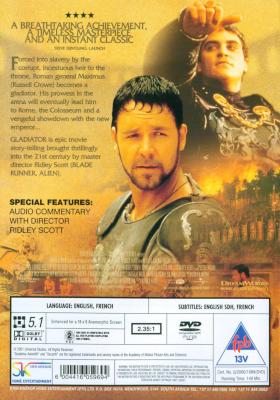 Gladiator (English, French, DVD) Picture 2