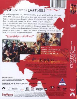 The Ghost And The Darkness - (1996) (DVD) Picture 2