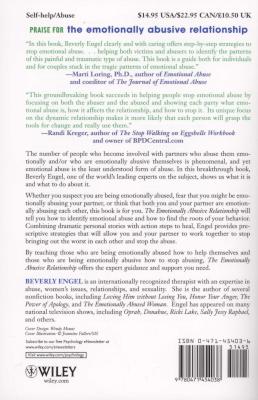 The Emotionally Abusive Relationship - How to Stop Being Abused and How to Stop Abusing (Paperback) Picture 2