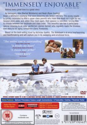 The Notebook (DVD) Picture 2