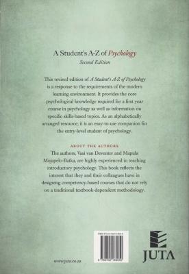A Student's A-Z Of Psychology (Paperback, 2nd edition) Picture 2