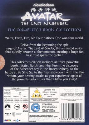 Avatar - The Last Airbender: The Complete Collection (DVD, Boxed set) Picture 2