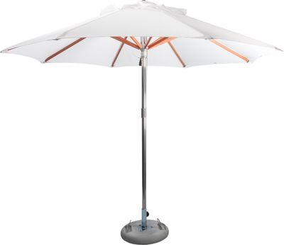 Cape Umbrellas SeaPoint Patio 3m Premium Line Umbrella (White) (Octogonal) Picture 1