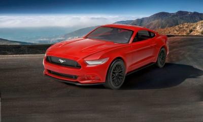 Revel Ford Mustang 2015 Build & Play 1:24 Picture 2