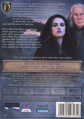 The Adventures Of Merlin - Season 4 (DVD, Boxed set) Picture 3