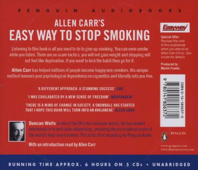 Allen Carr's Easy Way to Stop Smoking (CD, Boxed set, Unabridged) Picture 2