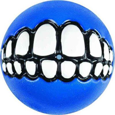 Rogz Grinz Dog Treat Ball - Medium 64mm (Blue) Picture 1