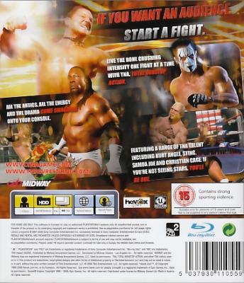 TNA Impact! Total Nonstop Action Wrestling (PlayStation 3) Picture 3