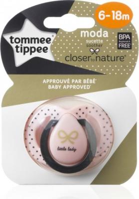 Tommee Tippee Closer to Nature Moda Soother (6 - 18 Months) - Girls Picture 2