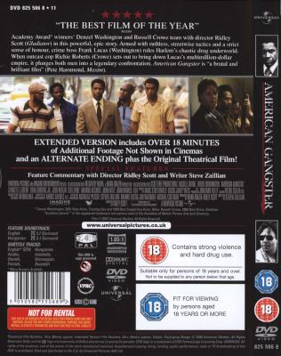 American Gangster (English, Hungarian, DVD) Picture 2