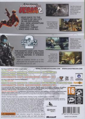 Rainbow Six Vegas 2 / Ghost Recon Advanced Warfighter 2 (XBox 360, DVD-ROM) Picture 2