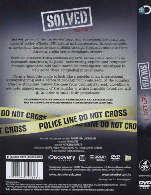 Solved: Series One (DVD) Picture 2