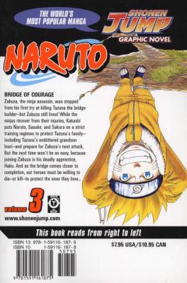Naruto, Vol. 3 - Bridge of Courage (Paperback, Shonen jump graphic novel ed) Picture 2