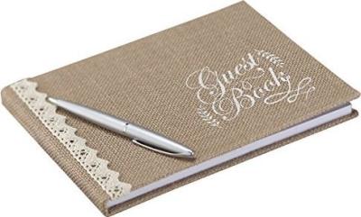 Vintage Affair - Hessian Guest Book New (Pack of 1) Picture 1