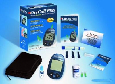 On Call Glucose Test Strips 50's & FREE On Call Glucometer Bundle Picture 2