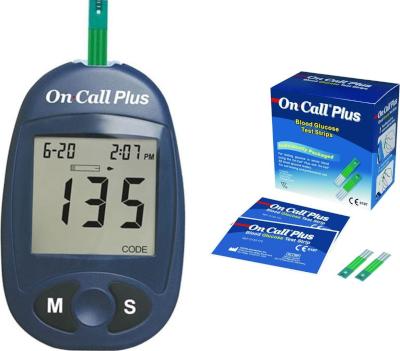 On Call Glucose Test Strips 50's & FREE On Call Glucometer Bundle Picture 4
