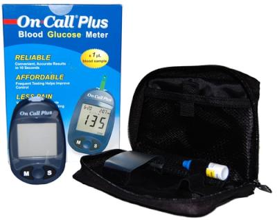 On Call Glucose Test Strips 50's & FREE On Call Glucometer Bundle Picture 6