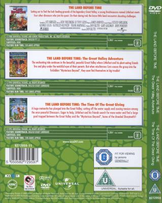 The Land Before Time 1-3 (DVD, Boxed set) Picture 2