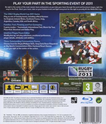 Rugby World Cup 2011 (PlayStation 3, DVD-ROM) Picture 2