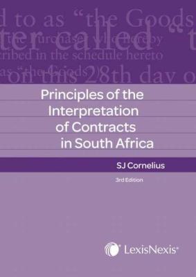 Law Principles Of The Interpretation Of Contracts In