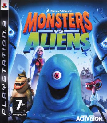 Monsters Vs. Aliens (PlayStation 3, DVD-ROM) Picture 1