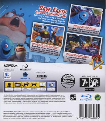 Monsters Vs. Aliens (PlayStation 3, DVD-ROM) Picture 2