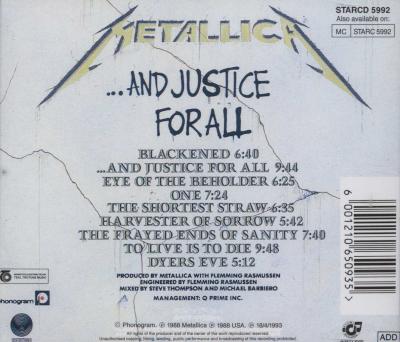 ...And Justice For All (CD) Picture 2